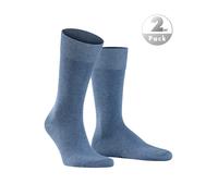 Falke Socken Herren Baumwolle blau, 43-46