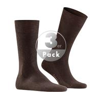 Falke Socken Herren Baumwolle braun, 39-42