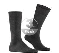 Falke Socken Herren Baumwolle grau, 39-40