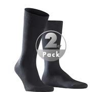 Falke Socken Herren Baumwolle grau, 39-42