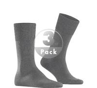 Falke Socken Herren Baumwolle grau, 41-42
