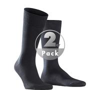 Falke Socken Herren Baumwolle grau, 43-46