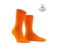 Falke Socken Herren Baumwolle orange, 42-43