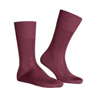 FALKE No. 9 Pure Fil d´Écosse Gentlemen Socken, Herren, 45-46, Rot, Uni, 14651-859606