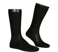 FALKE No. 10 Pure Fil d´Écosse Gentlemen Socken, Herren, 41-42, Schwarz, Uni, 14649-300004
