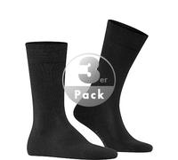 Falke Socken Herren Baumwolle schwarz, 47-50