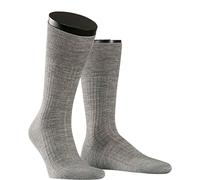 FALKE No. 7 Finest Merino Socken Herren light grey melange 43-44