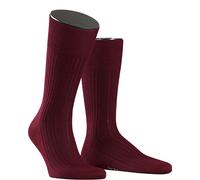 FALKE No. 7 Finest Merino Gentlemen Socken, Herren, 39-40, Rot, Uni, 14449-859603