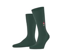 FALKE Herren Socken Airport M SO Wolle Baumwolle einfarbig 1 Paar, Grün (Hunter Green 7441) - Santa Chimney, 43-44