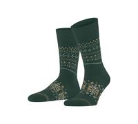 Socken FALKE "Sky Limit", Damen, Gr. 39-42, grün (hunter grün (7441)), Obermaterial: 30% Wolle WO. 28% Polyamid PA. 25% Viskose CV. 17% Kaschmir WS., Socken Socken (79307818-39) hunter grün (7441)