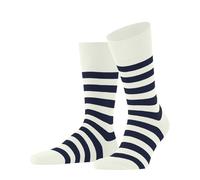 Falke Socken Mappd Line Weiß-Blau