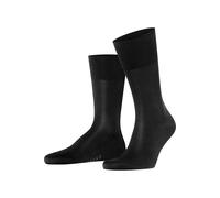 FALKE Herren Socken Tiago M SO Baumwolle einfarbig 1 Paar, Schwarz (Black 3000), 39-40