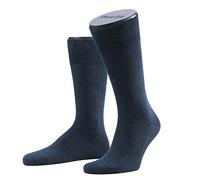 Falke Socken Set 1 Paar Herren Strümpfe "Family" Allround Strumpf Uni - Navyblue Melange (43-46 - 1er Pack)