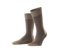 FALKE Herren Socken Fine Shadow M So Baumwolle gemustert 1 Paar, Beige Silbergrau 3930, 39-40