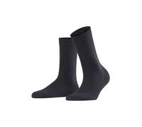 FALKE Damen Socken Softmerino W So Wolle Baumwolle einfarbig 1 Paar, Blau Dark Navy 6379, 37-38