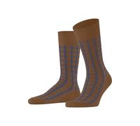 FALKE Herren Socken Modern Tailor M So Baumwolle gemustert 1 Paar, Braun Tawny 5124, 39-42