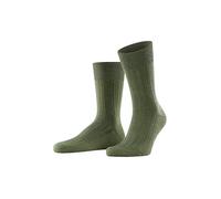 FALKE Herren Socken Teppich Im Schuh M So Wolle einfarbig 1 Paar, Grün Herb 7754, 41-42