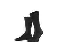 FALKE Herren Socken Tiago M So nachhaltige Fil D'Ecosse Baumwolle einfarbig 1 Paar, Grau Anthracite Melange 3095, 47-48