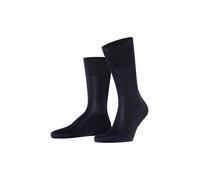 FALKE Herren Socken Tiago M So nachhaltige Fil D'Ecosse Baumwolle einfarbig 1 Paar, Blau Dark Navy 6375, 41-42