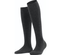 Falke Kniestrümpfe Softmerino (temperaturausgleichende Merinowolle) anthrazitgrau Damen - 1 Paar, Größe 41-42