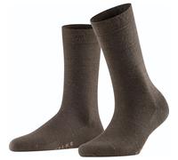 Falke Damen-Socken Softmerino SO Vorteilspack Kurzsocken Dunkelbraun 41-42 2 Paar