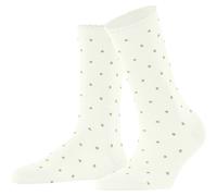 Falke Socken Spike Dot Damen Baumwolle Off-White Größe 36,5