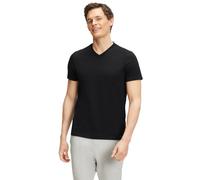 Falke Sport/Freizeit-Tshirt (V-Ausschnitt) schwarz Herren, Größe XL