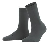 FALKE Damen Socken Stabilizing Wool Everyday Schurwolle einfarbig 1 Paar, Grau (Platinum 3903), 41-42