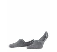 FALKE Herren Füßlinge Invisible Step High Cut M In Baumwolle unsichtbar einfarbig 1 Paar, Grau Light Grey Melange 3390, 43-46