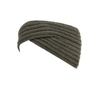 Falke Stirnband (hochwertige Schurwolle) - grünbraun - 1 Stück, Größe OneSize