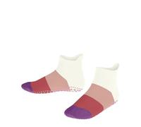 FALKE Stoppersocken Colour Block K Hp Baumwolle rutschhemmende Noppen 1 Paar, Weiß Off-White 2041, 19-22