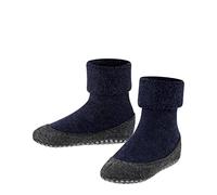 FALKE Stoppersocken Cosyshoe K Hp Wolle rutschhemmende Noppen 1 Paar, Blau Dark Blue 6680, 29-30