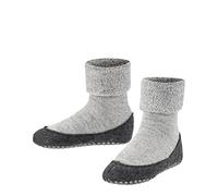 FALKE Stoppersocken Cosyshoe K Hp Wolle rutschhemmende Noppen 1 Paar, Grau Light Grey 3400, 35-36