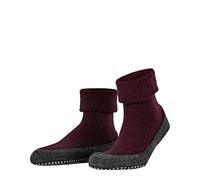 FALKE Stoppersocken Cosyshoe M Hp Wolle rutschhemmende Noppen 1 Paar, Rot Barolo 8596, 39-40