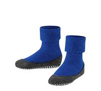 FALKE Stoppersocken Cosyshoe Minis K Hp Wolle rutschhemmende Noppen 1 Paar, Blau Cobalt Blue 6054, 27-28