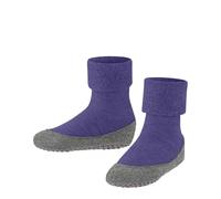 FALKE Unisex Kinder Cosyshoe Minis K Hp Wolle Rutschhemmende Noppen Stoppersocken, Lila Crocus 8305, 21/22 EU