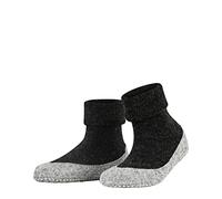 FALKE Stoppersocken Cosyshoe W Hp Wolle rutschhemmende Noppen 1 Paar, Grau Anthracite Melange 3099, 39-40