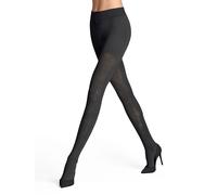 FALKE Strickstrumpfhose ESTATE black schwarz | 38-40