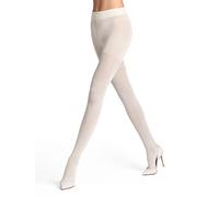 FALKE Strickstrumpfhose ESTATE offwhite creme | 38-40
