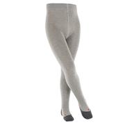 Falke Strumpfhose Active Warm (leichte, wärmende Merinowolle) hellgrau Kinder, Größe 134-146
