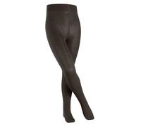 Falke Strumpfhose Comfort Wool – leichte, wärmende Merinowolle – Dunkelbraun, Kinder 134-146