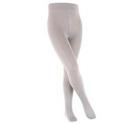 Falke Kinderstrumpfhose Cotton Touch K TI Unisex blickdicht dick einfarbig Grau (Silver 3290) 80-92