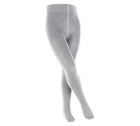 Falke Strumpfhose FAMILY Unisex Kinder Baumwolle hellgrau Gr. 80-92
