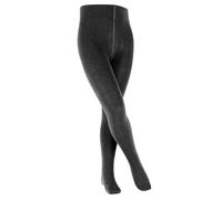 Falke Unisex Kinderstrumpfhose Family K TI – nachhaltige Baumwolle, Anthracite Melange 3080, 80-92
