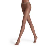 FALKE Damen Strumpfhose Invisible Deluxe 8 DEN W TI ultra-transparent einfarbig 1 Stück, Braun (Brenda 5179), S-M
