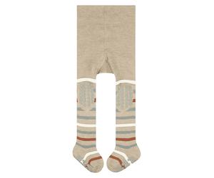 Falke Strumpfhose "Multi Stripe" in Beige - Größe 62/68 | Kinder Socken Strumpfhosen