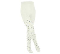 Falke Strumpfhose Multidot 2024 (nachhaltige Baumwolle) cremeweiss Kinder, Größe 80-92