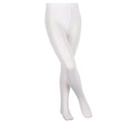 FALKE Romantic Dot Kinder Strumpfhose, 134-146, Weiß, Punkte, 13501-220905