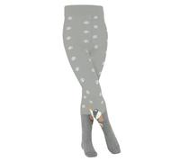Falke Strumpfhose Winter Badger (nachhaltige Baumwolle, schneeflocken-Musterung) hellgrau Kinder, Größe 122-128