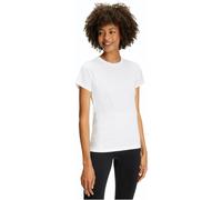 FALKE Damen T-Shirt CORE Logo Round Neck W S/s Sh Lyocell Baumwolle feuchtigkeitsregulierend uneingeschränkte Bewegungsfreiheit 1 Stück, Weiß White 2008, S
